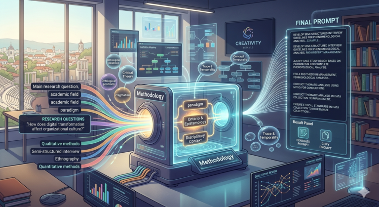 Methodology Framework Generator – From research question to methodology