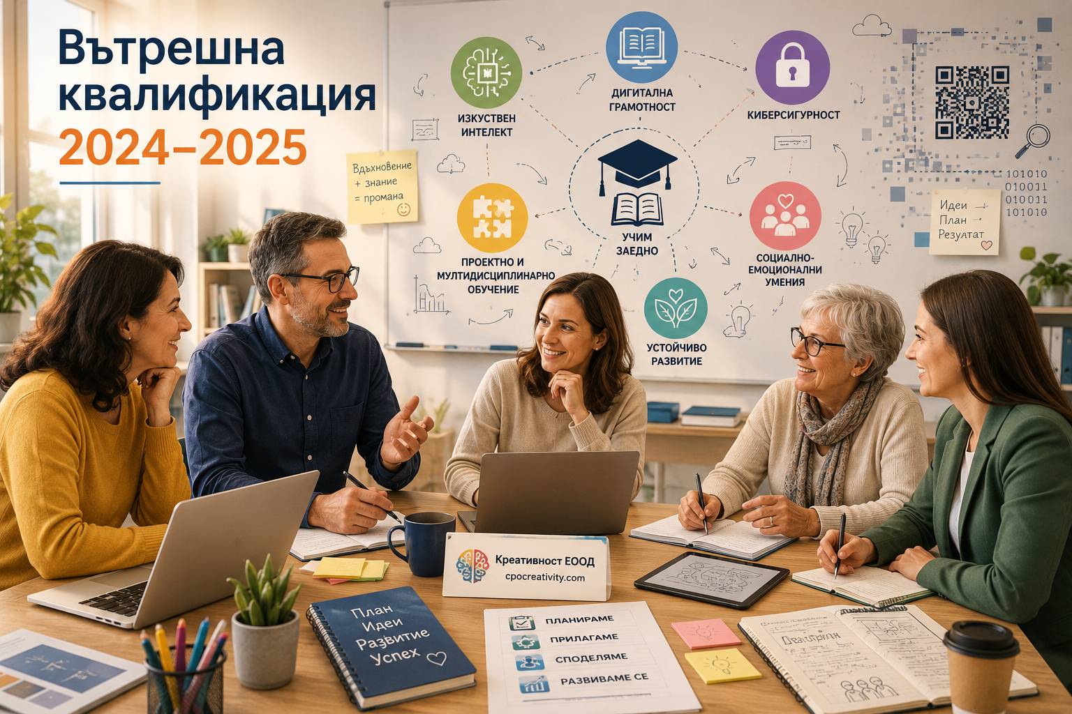 Теми за вътрешна квалификация 2024 – 2025 г.
