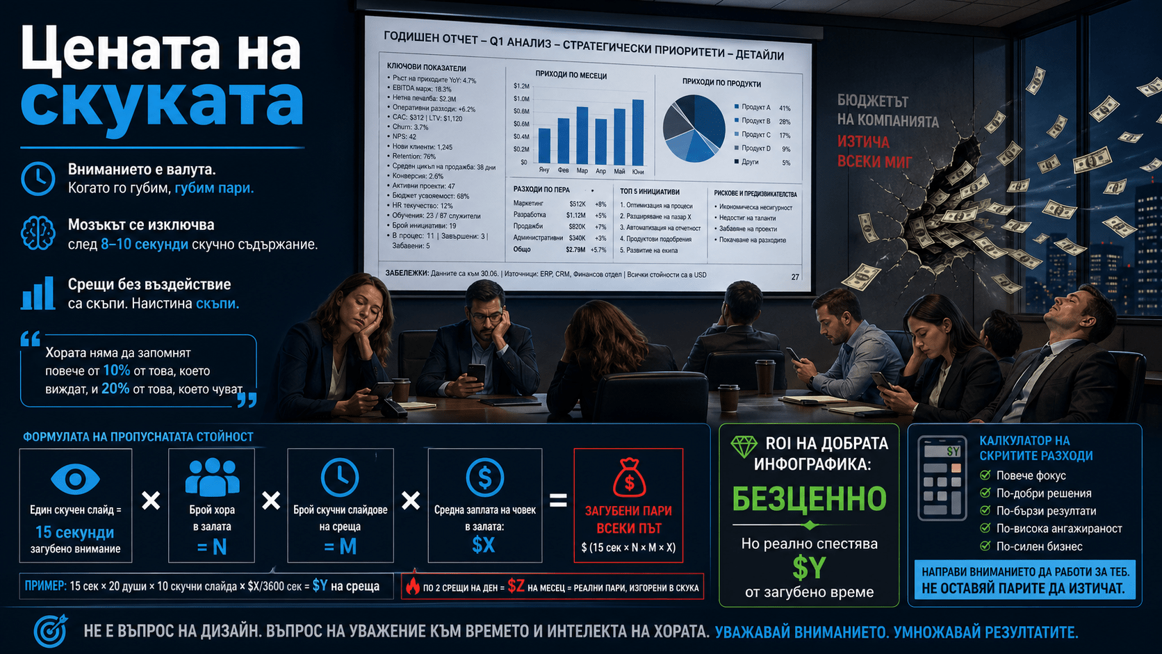 AI Презентации & Инфографики за Бизнеса