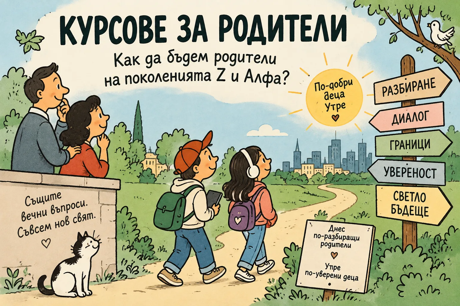 Курсове за родители – Как да бъдем родители на съвременното поколение?